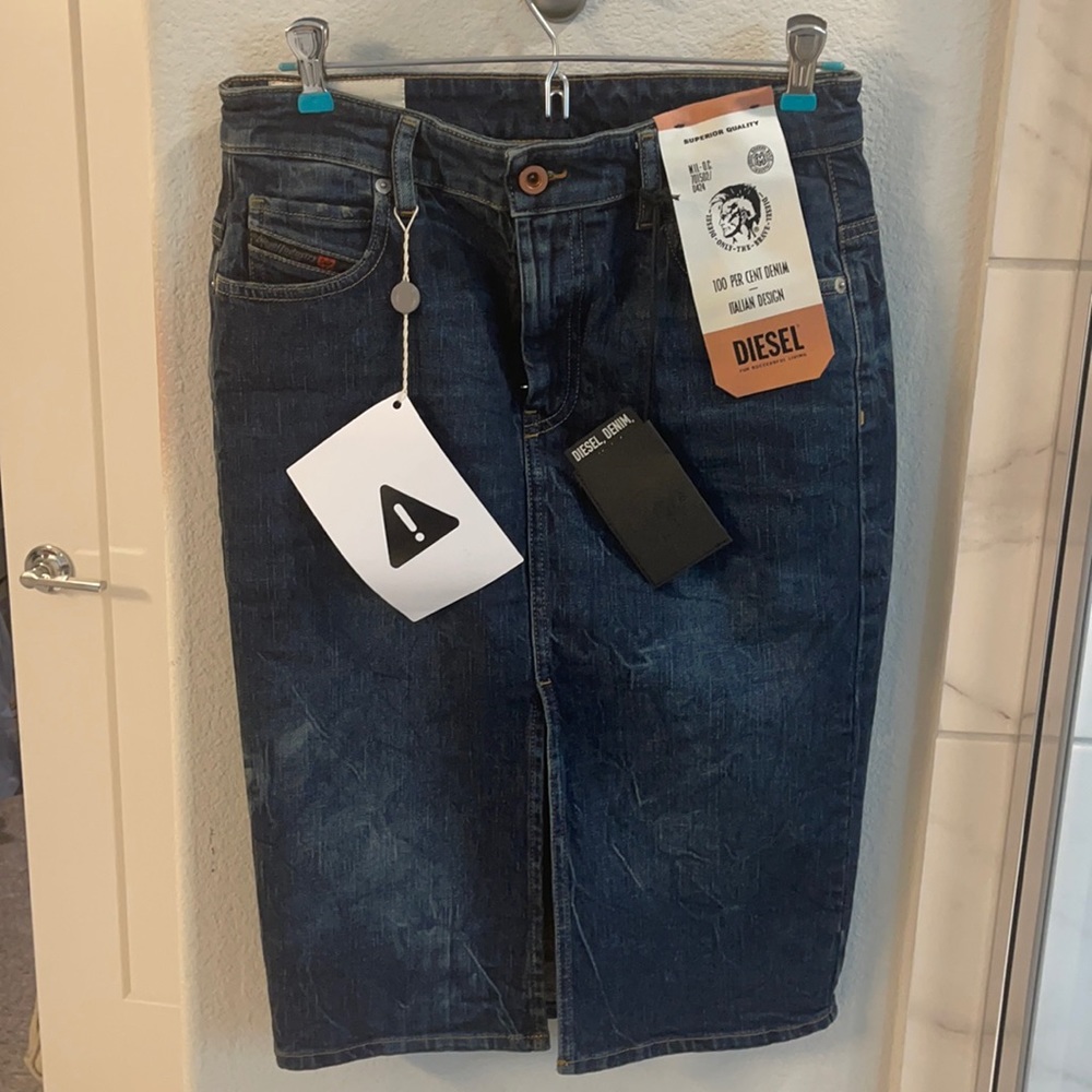 Fabulous Diesel denim pencil skirt